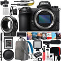 Mirrorless Full-Frame 4K Ultra HD Camera Body with Mount Adapter and Accessory Kit P9924