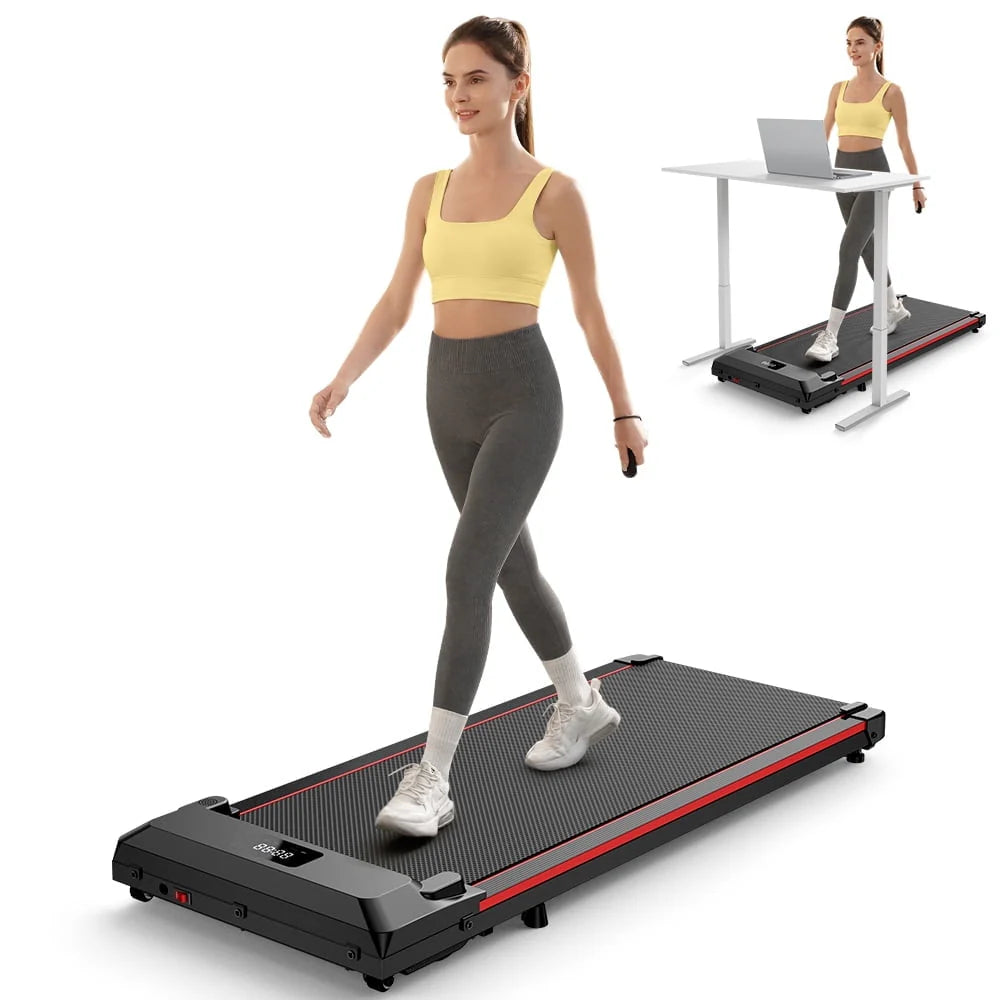 2 in 1 Under Desk Treadmill with Remote Control C640232