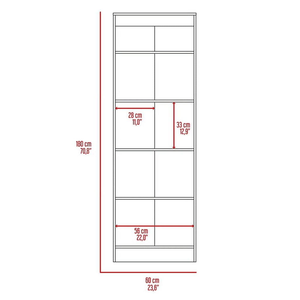 2-Door Engineered Wood Pantry Cabinet in Gray W925