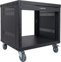 8U Steel Rack with Locking Casters Y738657