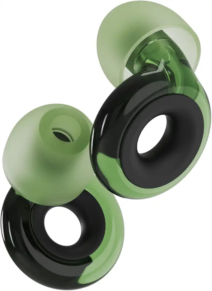 Green Earplugs with 8 Ear Tips M538