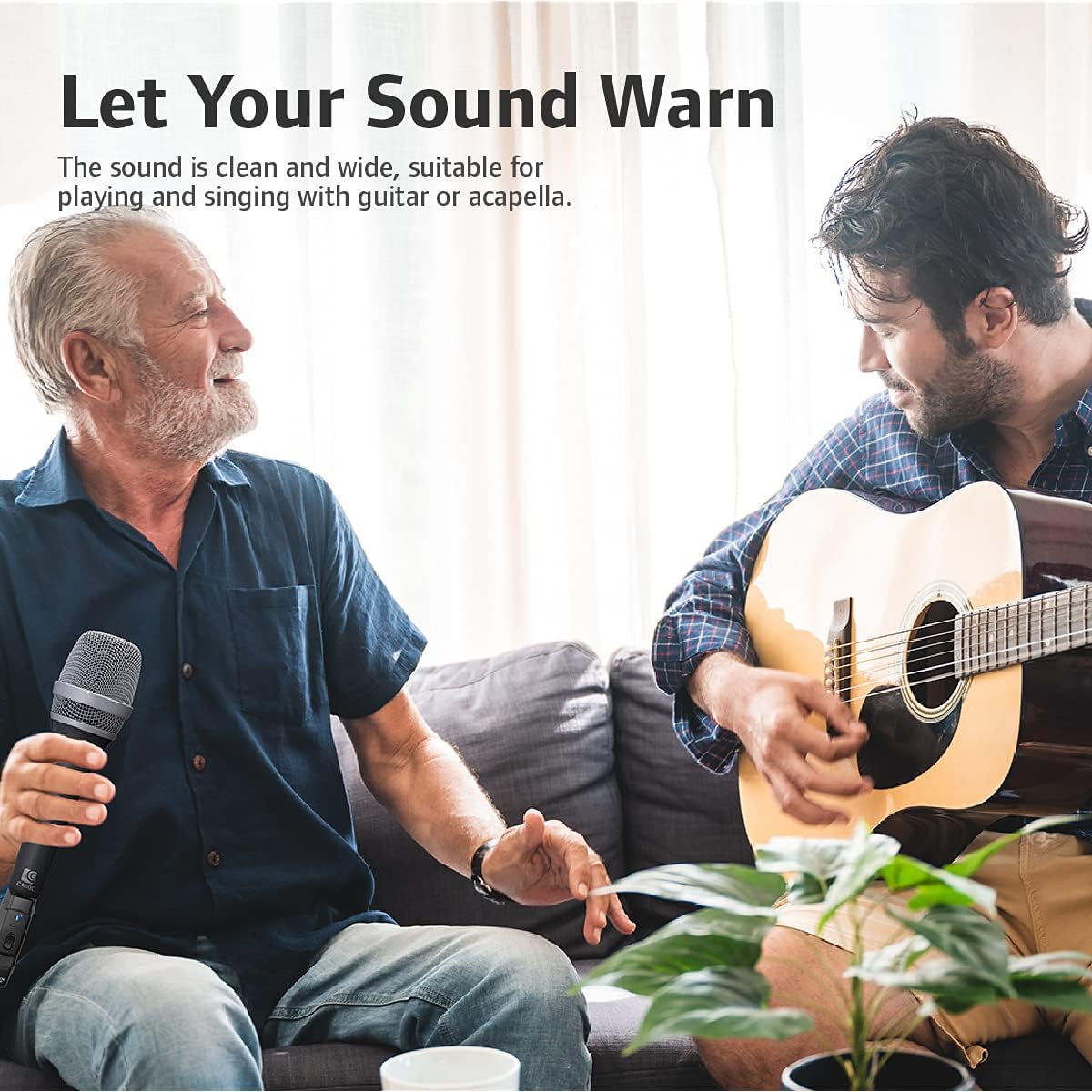 Dynamic Microphone Vocal with Super-Cardiod Unidirectional Black J500368