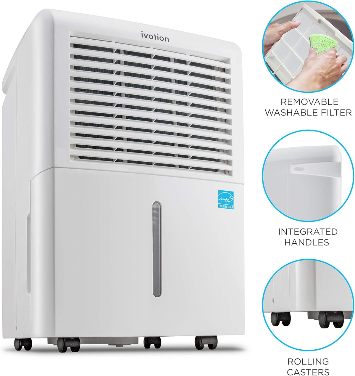 4,500 Sq Ft Dehumidifier with Pump F885595