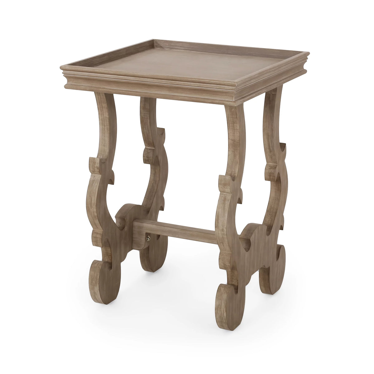 Faux Wood Accent Table I2464