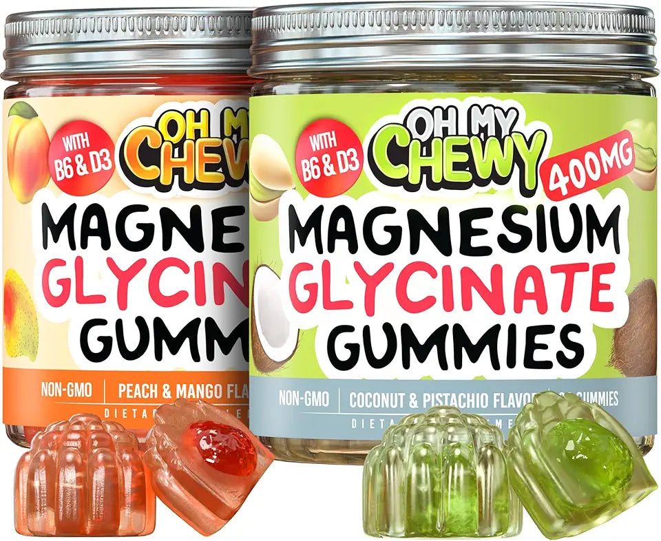 Magnesium Gummies Bundle 2 Bottles 60 Each F471730