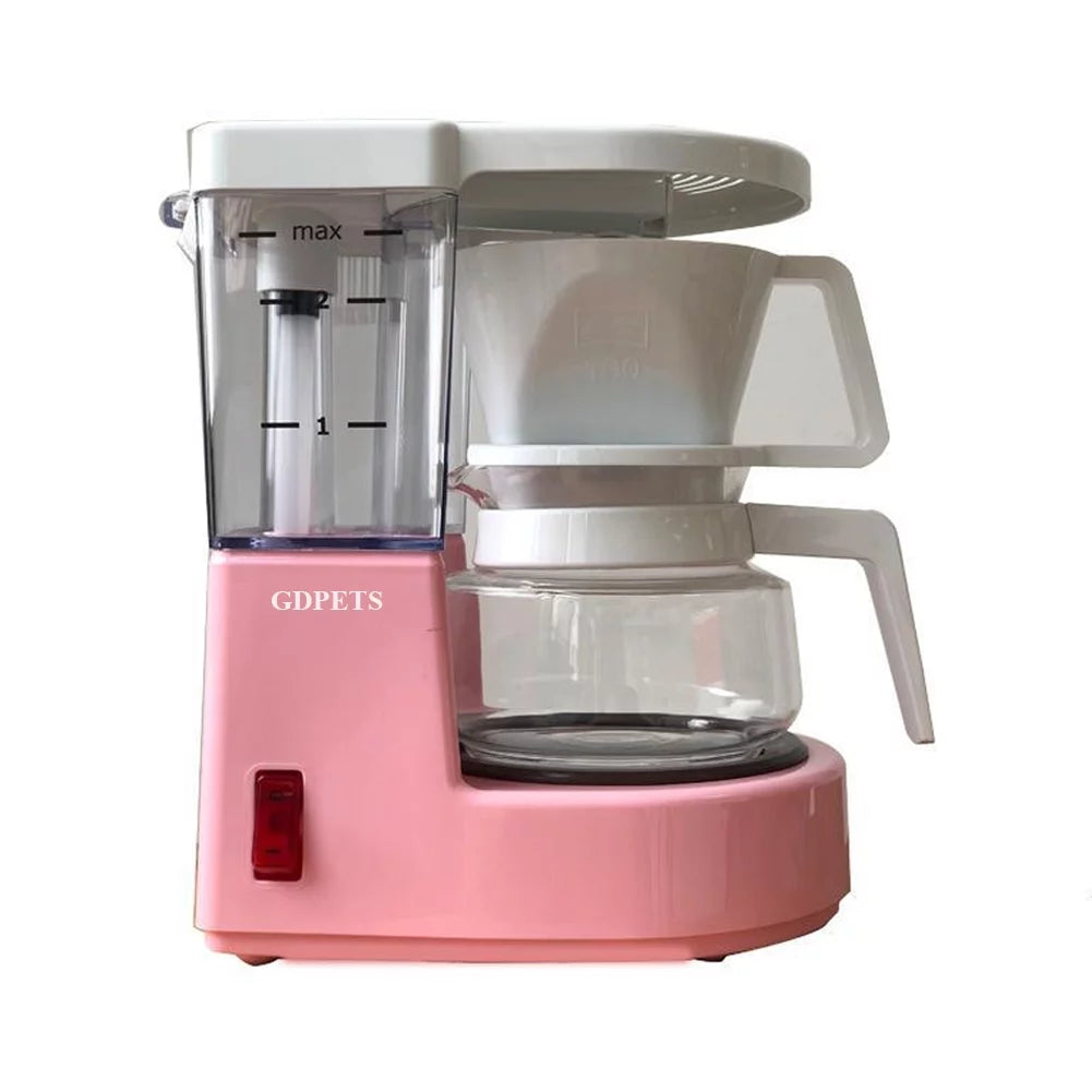 Compact Electric Coffee Machine with Coffee Pot V978