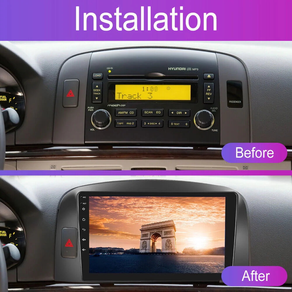 9 Inch Android Car Stereo Radio GPS Navigation 2+32GB U1259