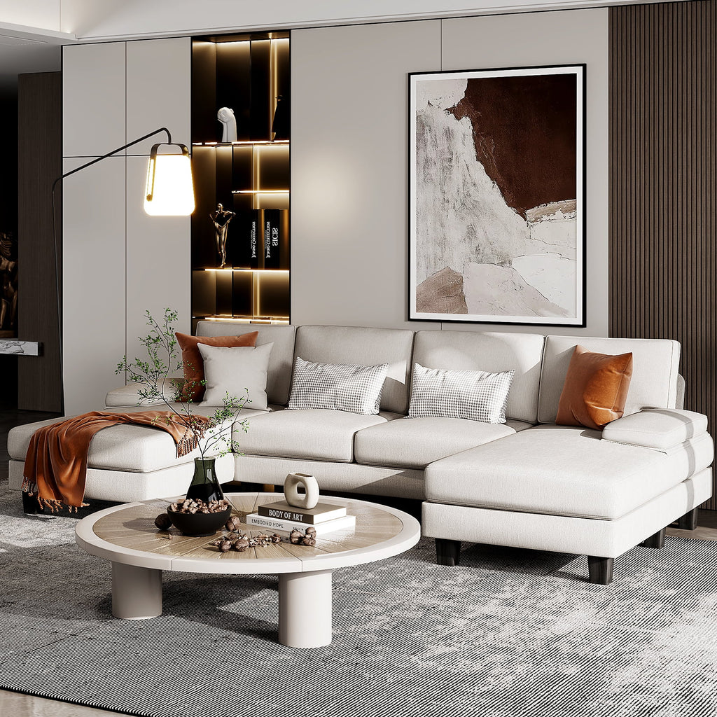 U-Shaped Sectional Sofa with Chaise Q2793