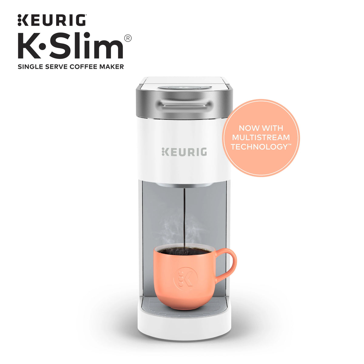 Single-Serve K-Cup Pod Coffee Maker, Black N960127