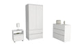 White 3 Piece Bedroom Set E842640