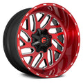 22x10 5X4.5/5.0 -18 Candy Red Milled Wheel L89273