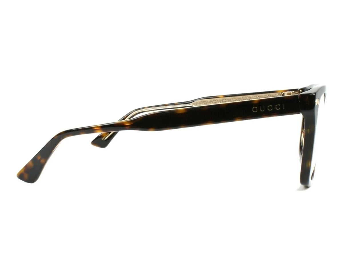 Havana Rectangular Square 50 mm Eyeglasses F457
