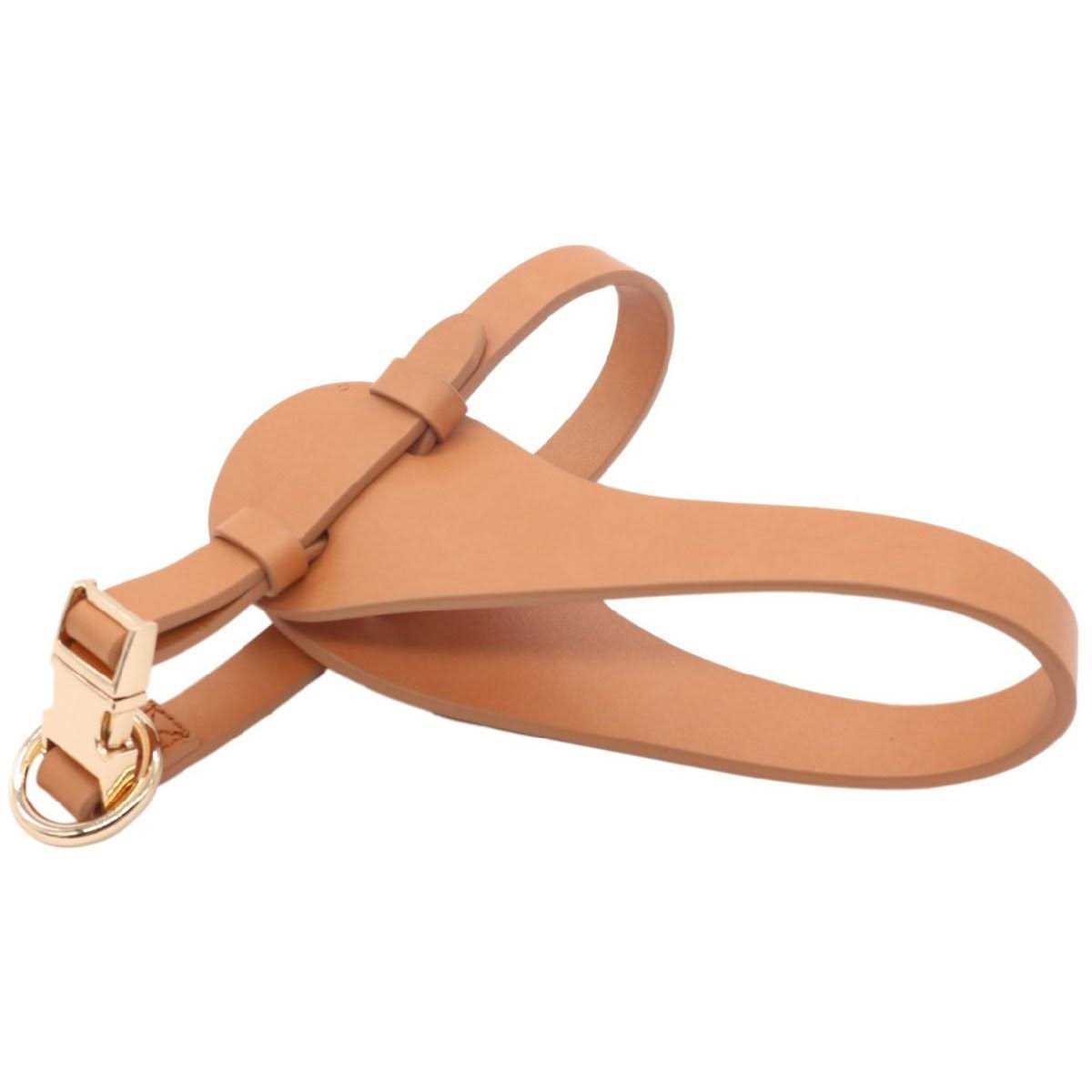 Adjustable Leather Dog Harness Z317