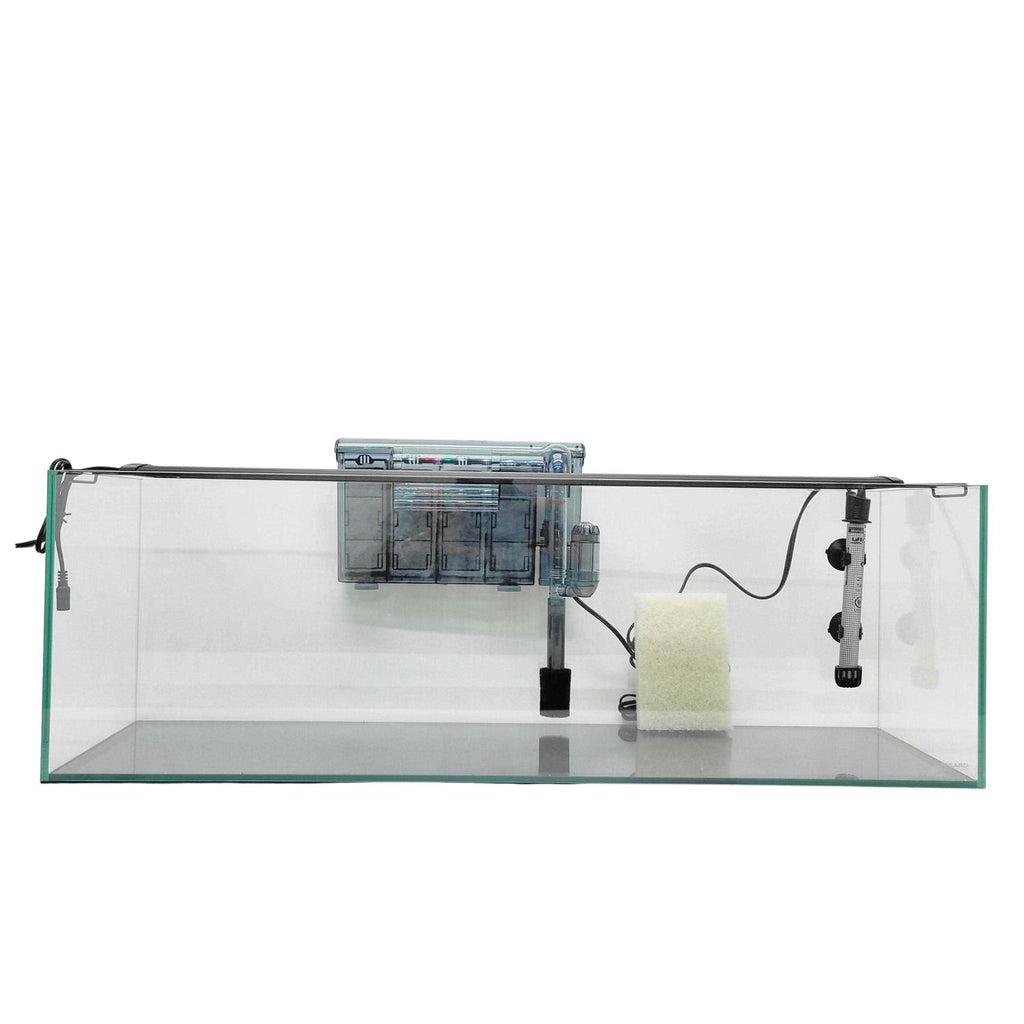 22 Gallon Clear Glass Bookshelf Aquarium Y22007