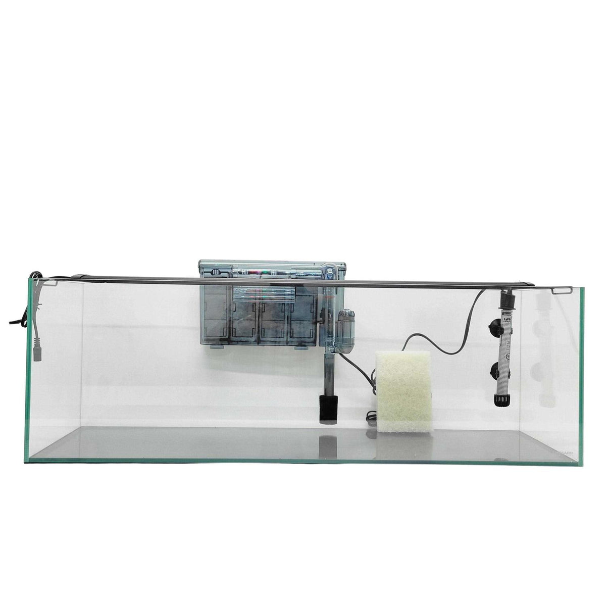 22 Gallon Clear Glass Bookshelf Aquarium Y22007