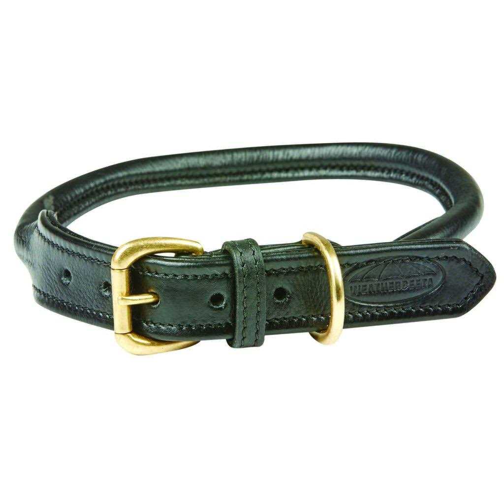 Rolled Leather Dog Collar J816333