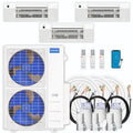 54,000 BTU 3 Zone Ceiling Cassette Ductless Air Conditioner and Heat Pump A234