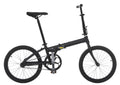 Black Single Speed Folding Bike C486