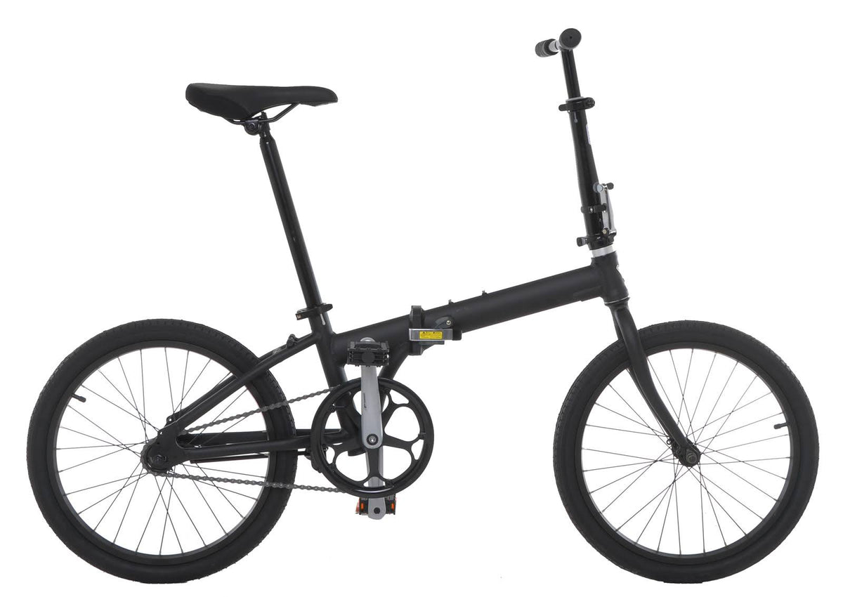 Black Single Speed Folding Bike C486