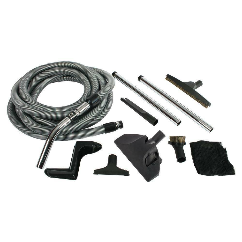 Complete Accessory Kit with Metal Wands for Central Vacuums D2994