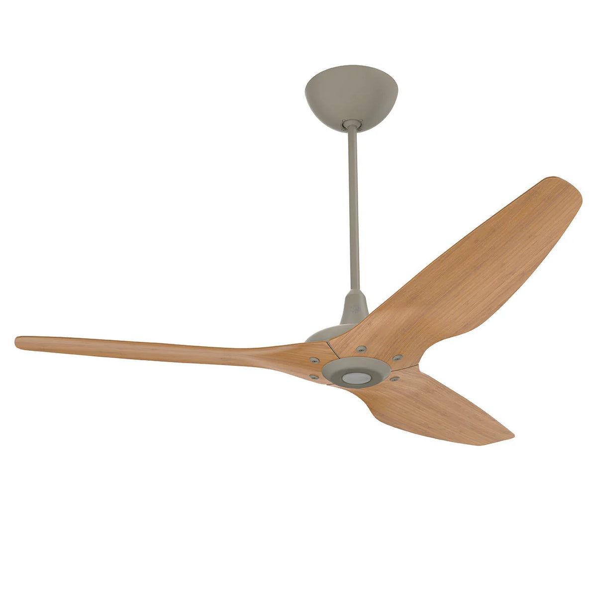 60 Ceiling Fan with Cocoa Bamboo Blades and Satin Nickel Finish V9078