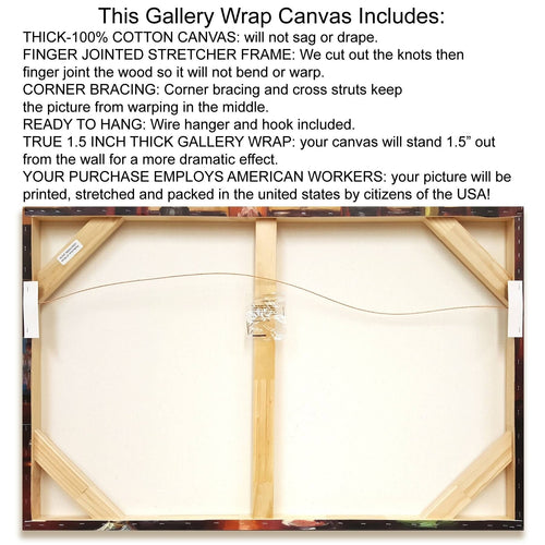 2 Giclee on Gallery Wrap Canvas Q7470