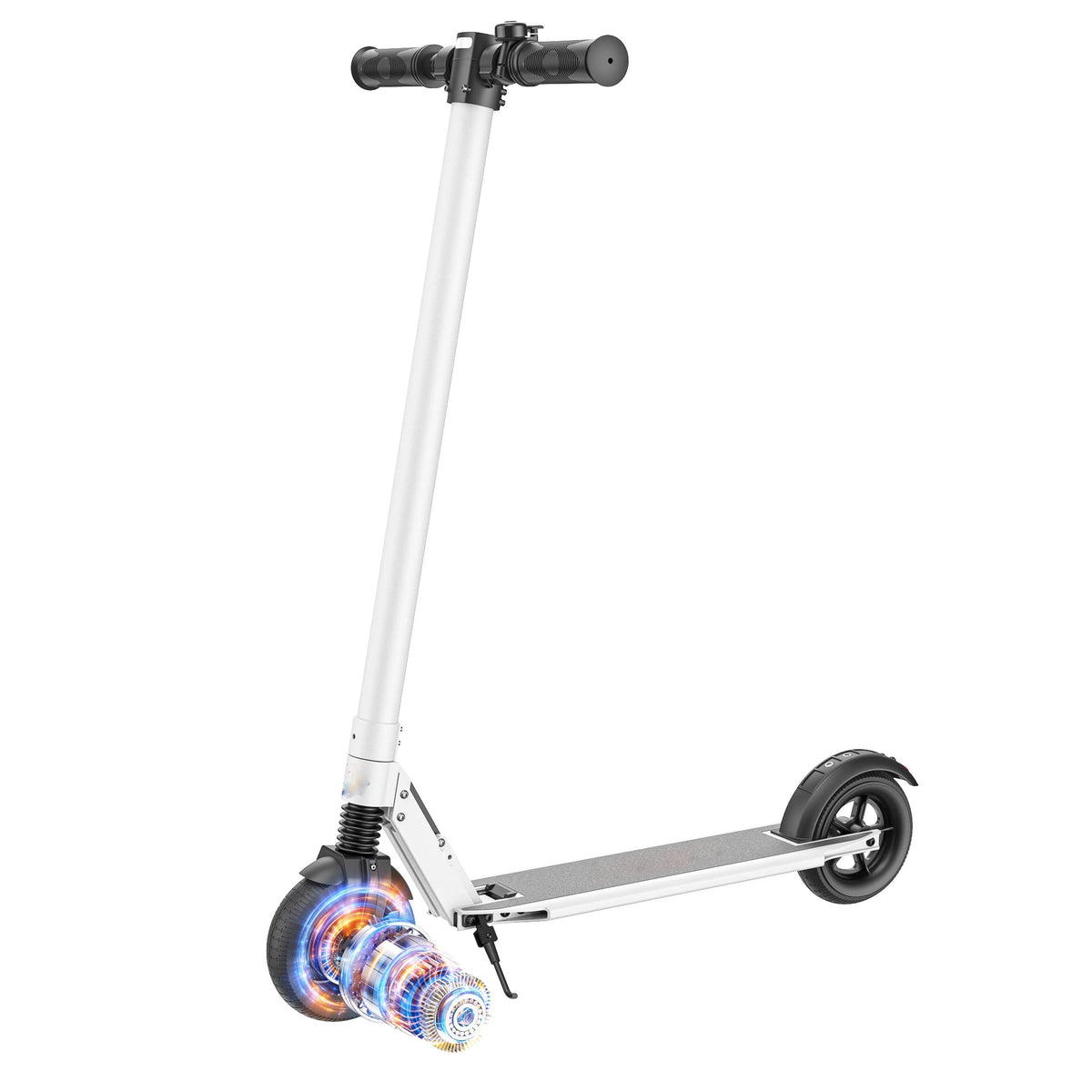 Electric Scooter with 10 Solid Tires, 500W Motor Folding I302