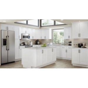 White 30x18 in. Wall Bridge Cabinet C670