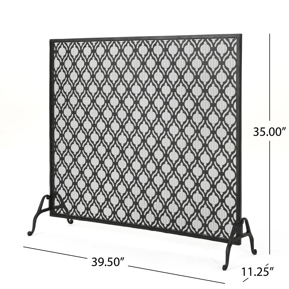 Iron Fireplace Screen D451975