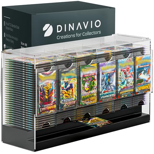 6-Slot Booster Pack Dispenser with Black Base S345307