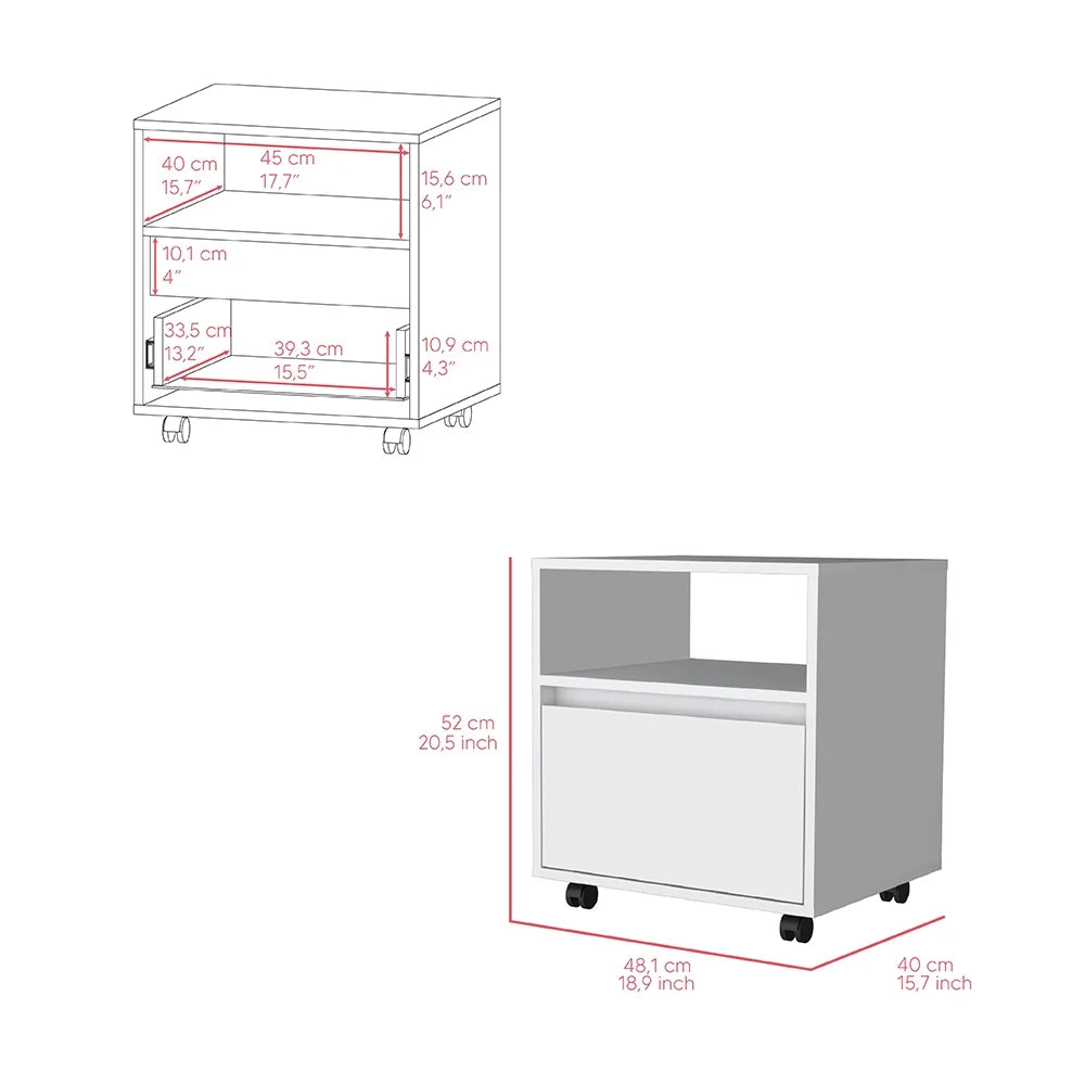 White 3 Piece Bedroom Set E842640