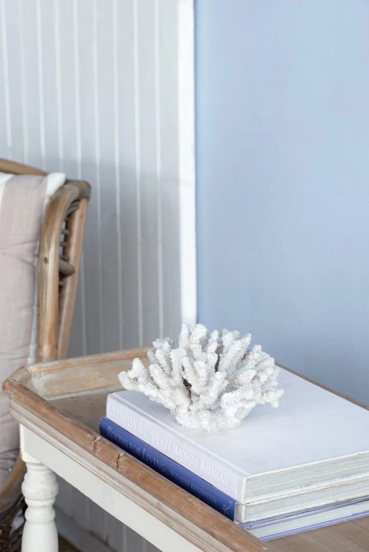 White Faux Coral Sculpture A234705