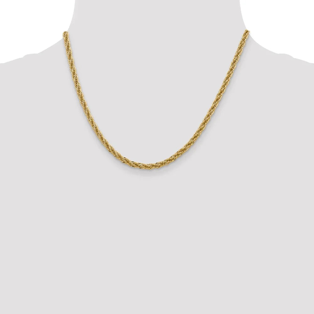 14k Diamond-cut Chain V72019