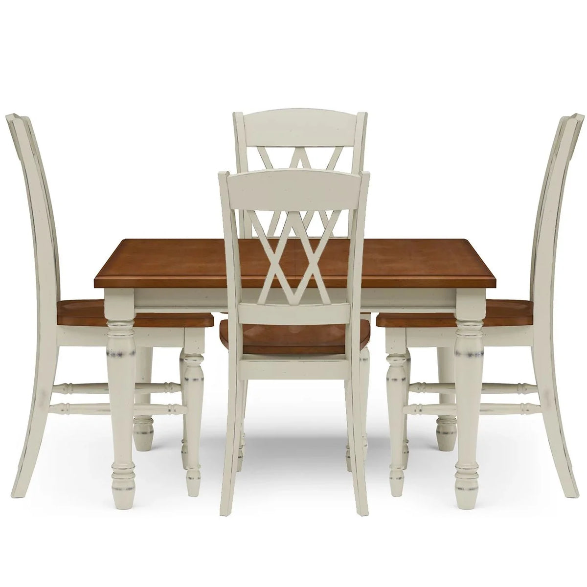 5 Piece Dining Table with 4 Chair Set I2657