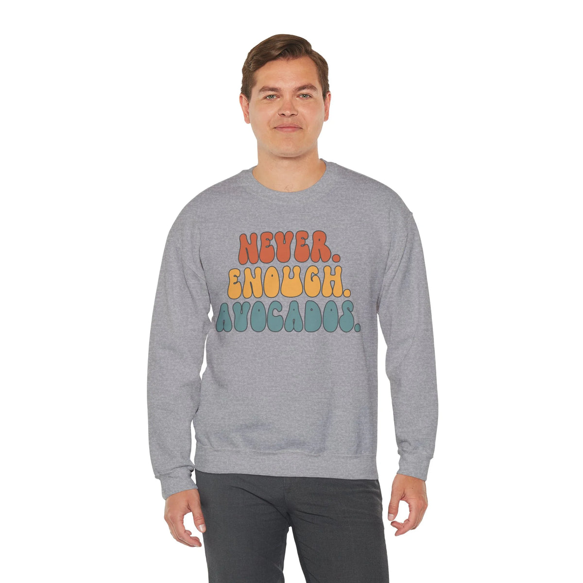 Sweatshirt Crew Neck Long Sleeve Unisex X83395