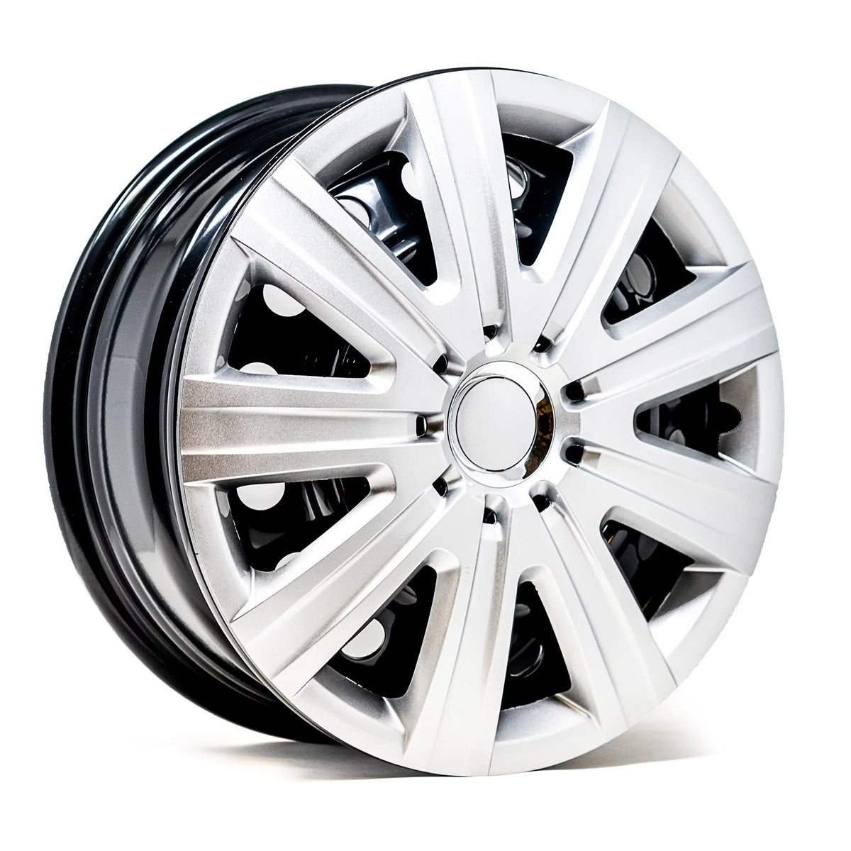 15" Silver Wheel Covers, Set of 4 Y279656