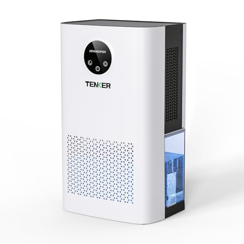 77 OZ Dehumidifier with Sleep Mode Auto Shut Off White A7319