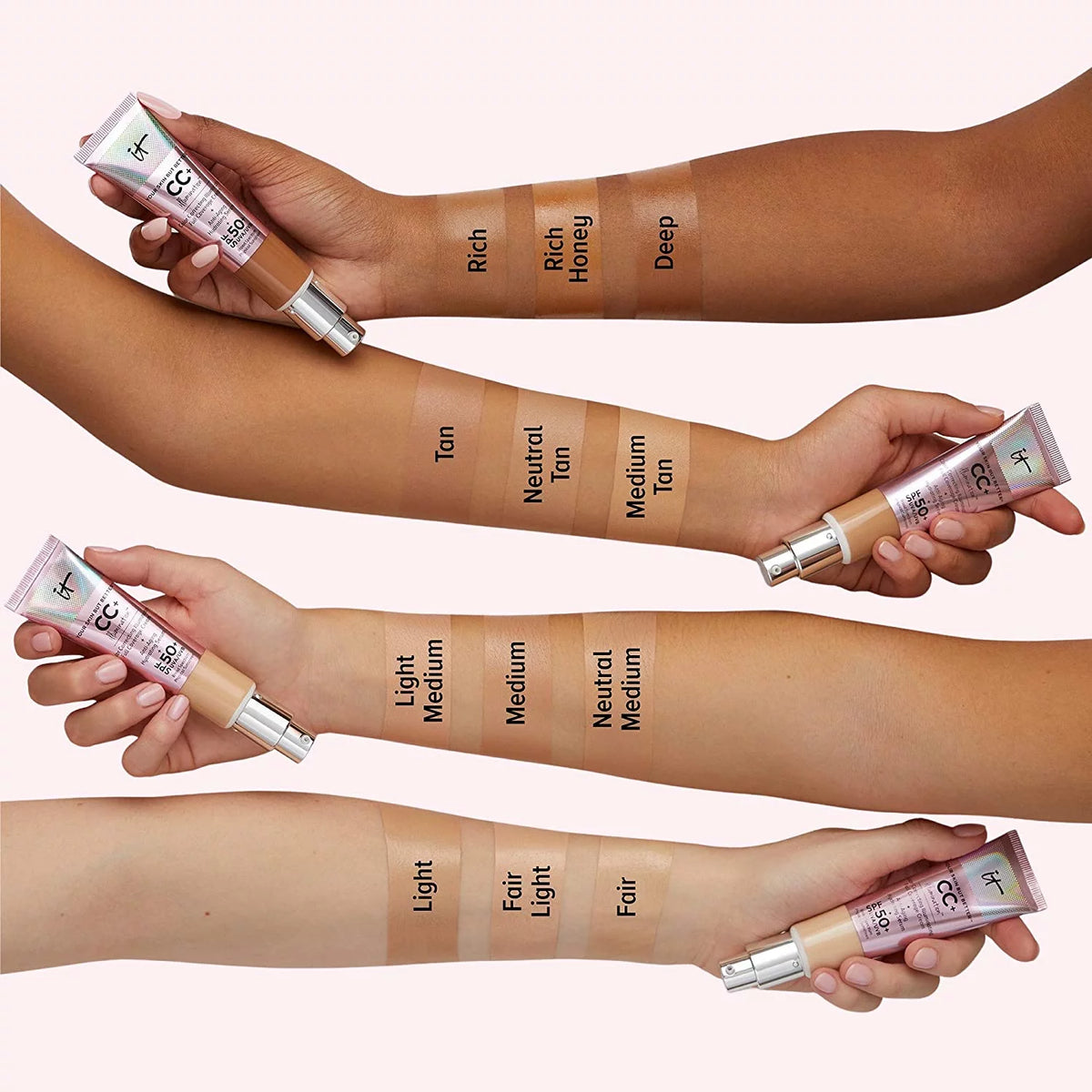 Medium CC+ Cream Illumination Color Correcting Full-Coverage Foundation SPF 50+ 1.08 fl oz G10622