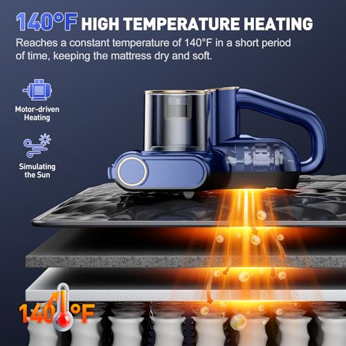 500W Handheld Mattress Vacuum Cleaner with 16Kpa Suction W97438