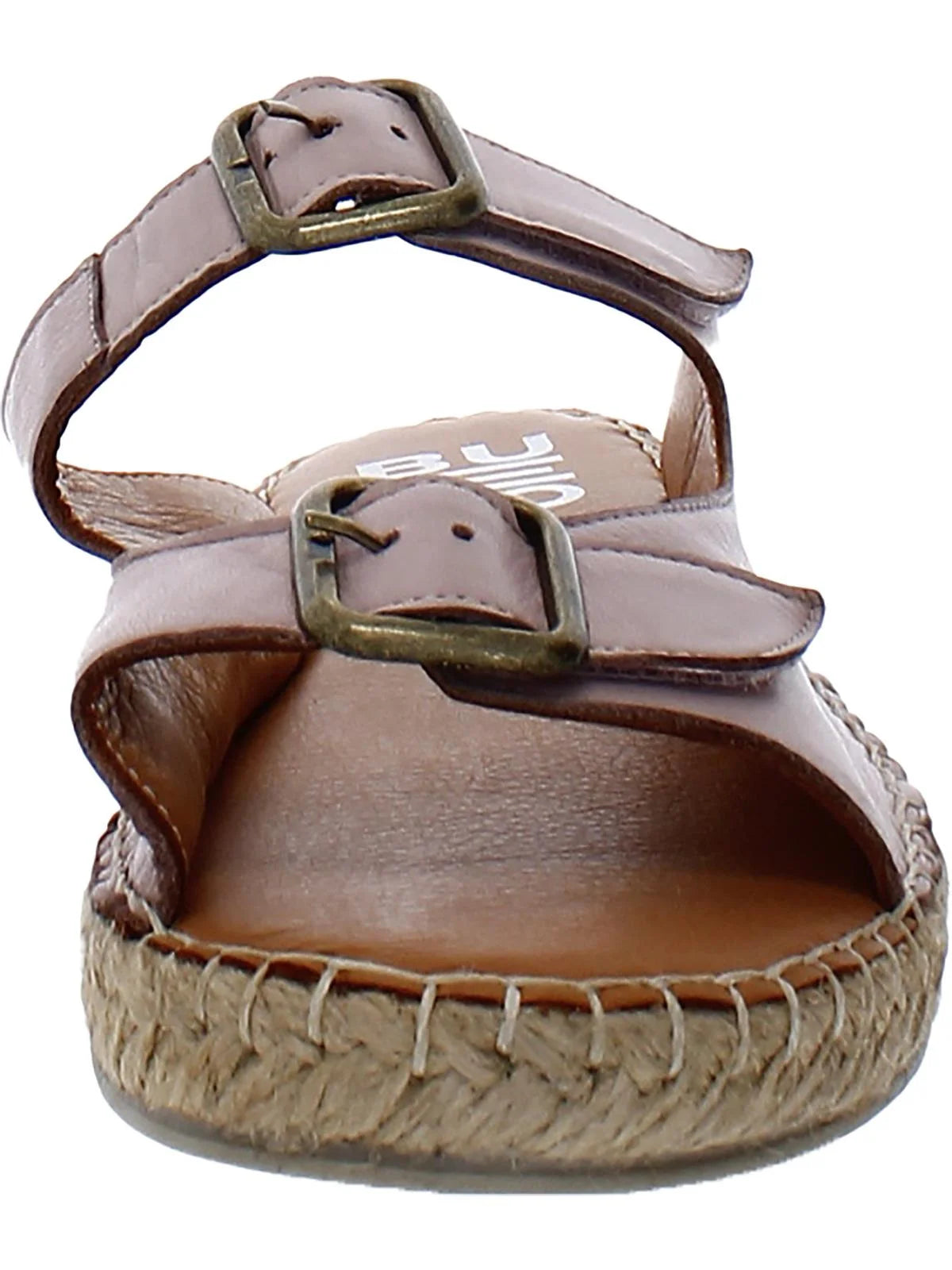 Leather Open Toe Slide Sandals A894