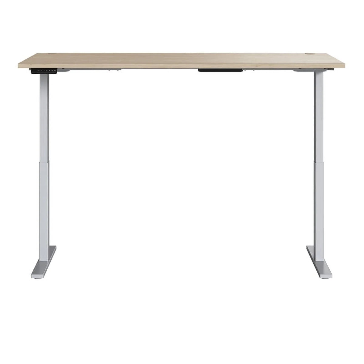 48W Adjustable Standing Desk in Natural Elm Q6834