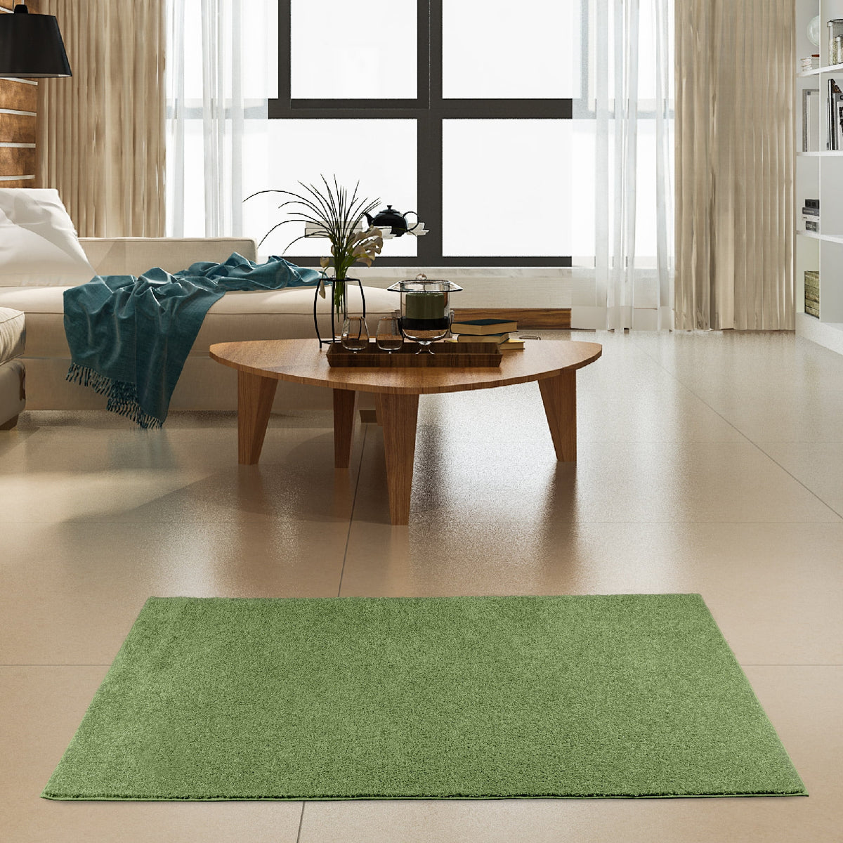 Lime Green 12' x 20' Area Rug O305