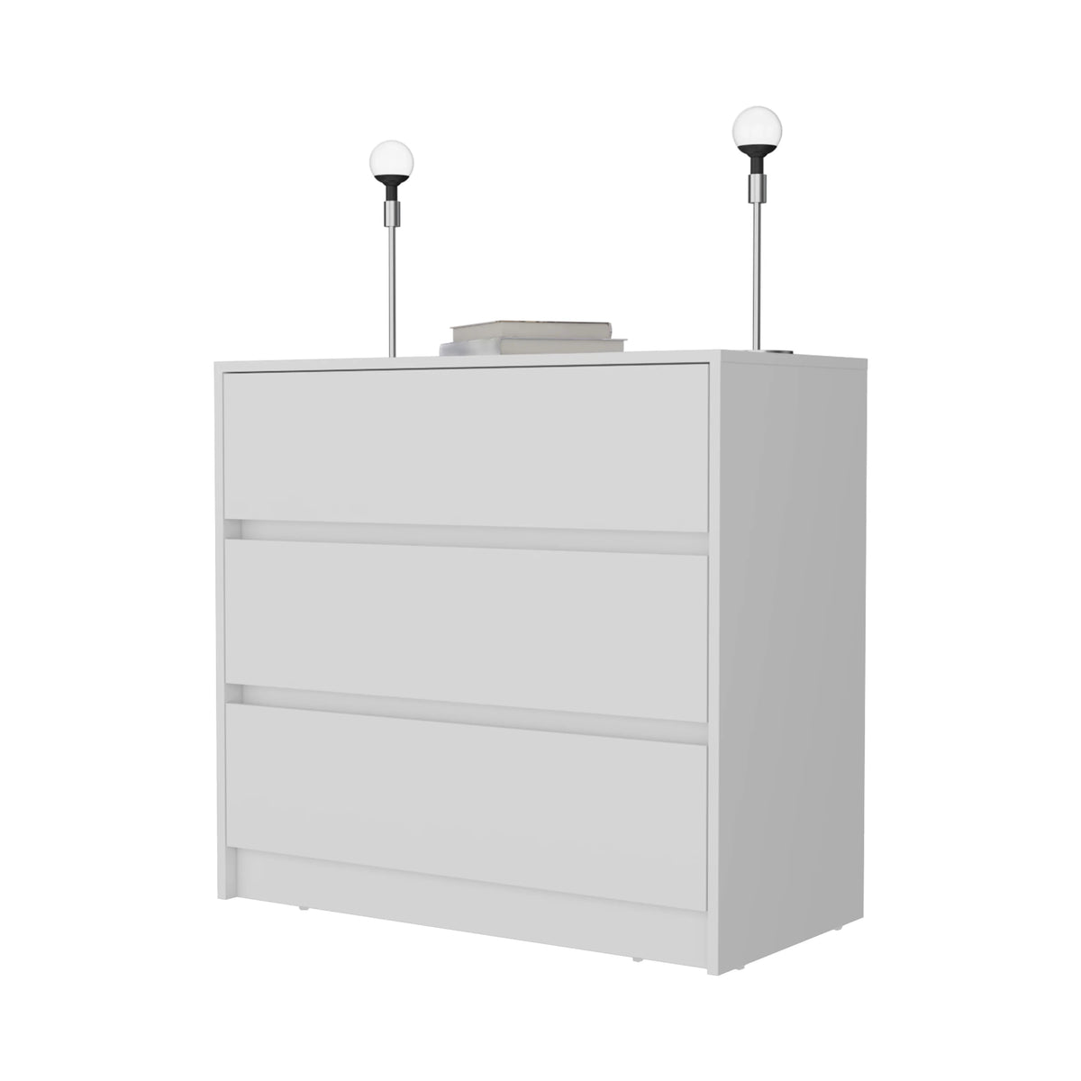 White 3 Piece Bedroom Set E842640