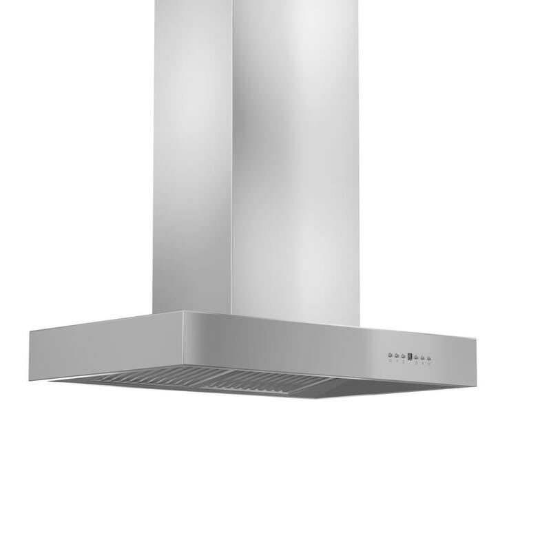 42 in. 700 CFM Island Mount Range Hood Stainless Steel Y959