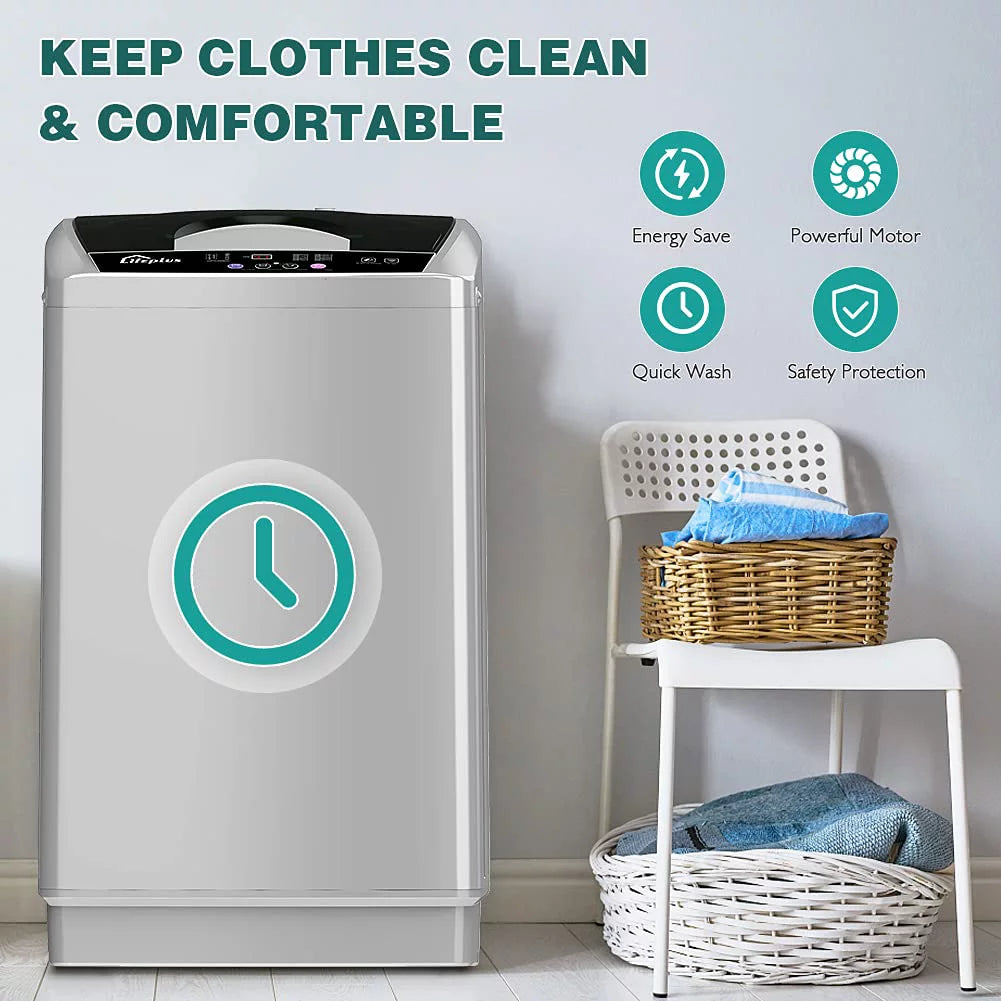Portable Full-Automatic 1.8 Cu. ft. Top Load Washing Machine C95819
