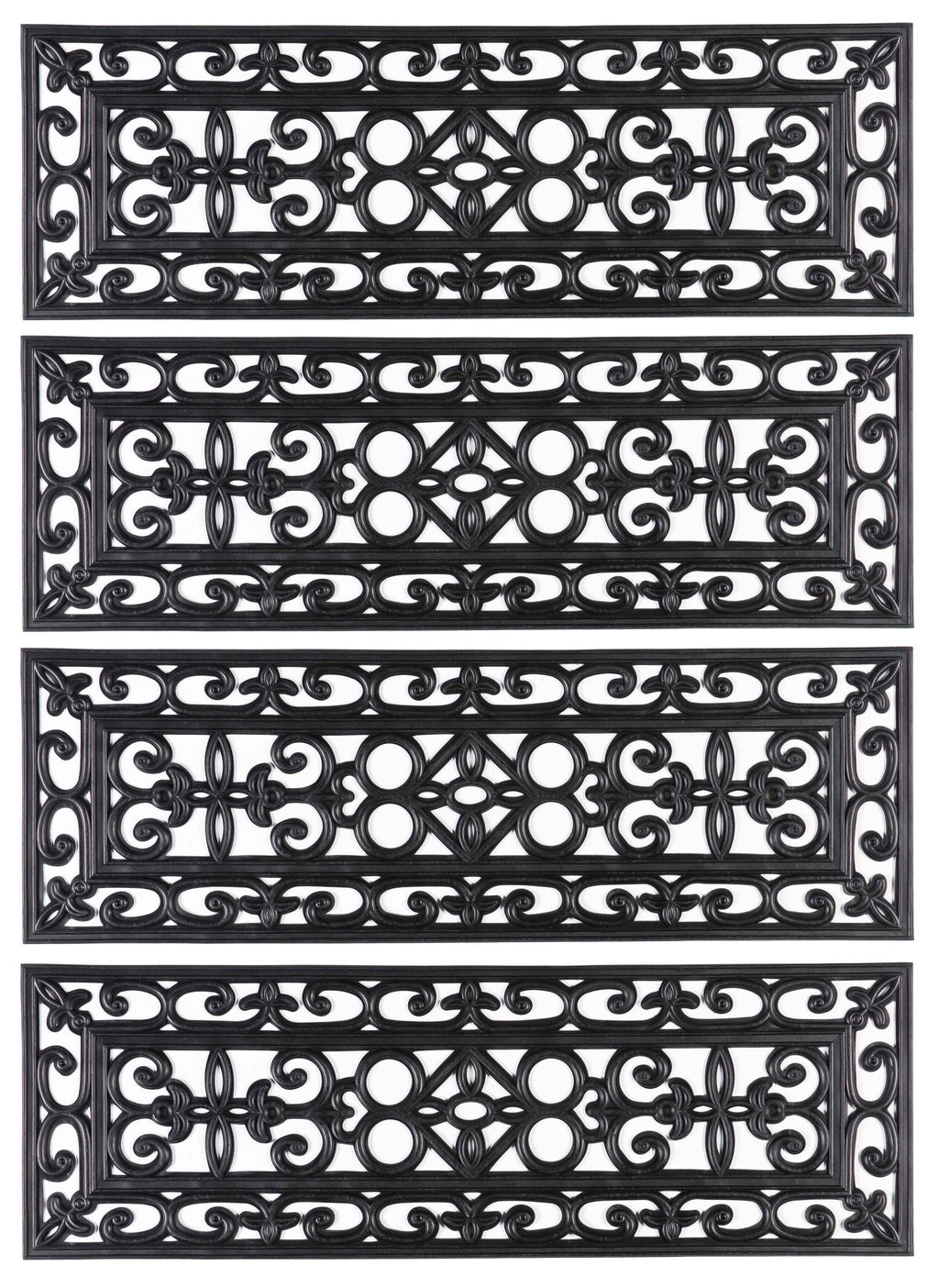 Set of 4 Anti-Slip Stairs Tread Mat G925339