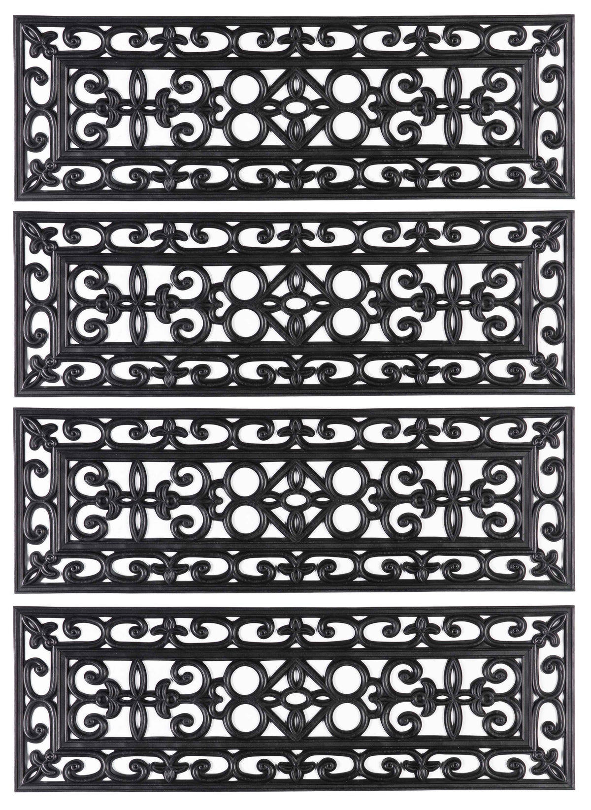 Set of 4 Anti-Slip Stairs Tread Mat G925339
