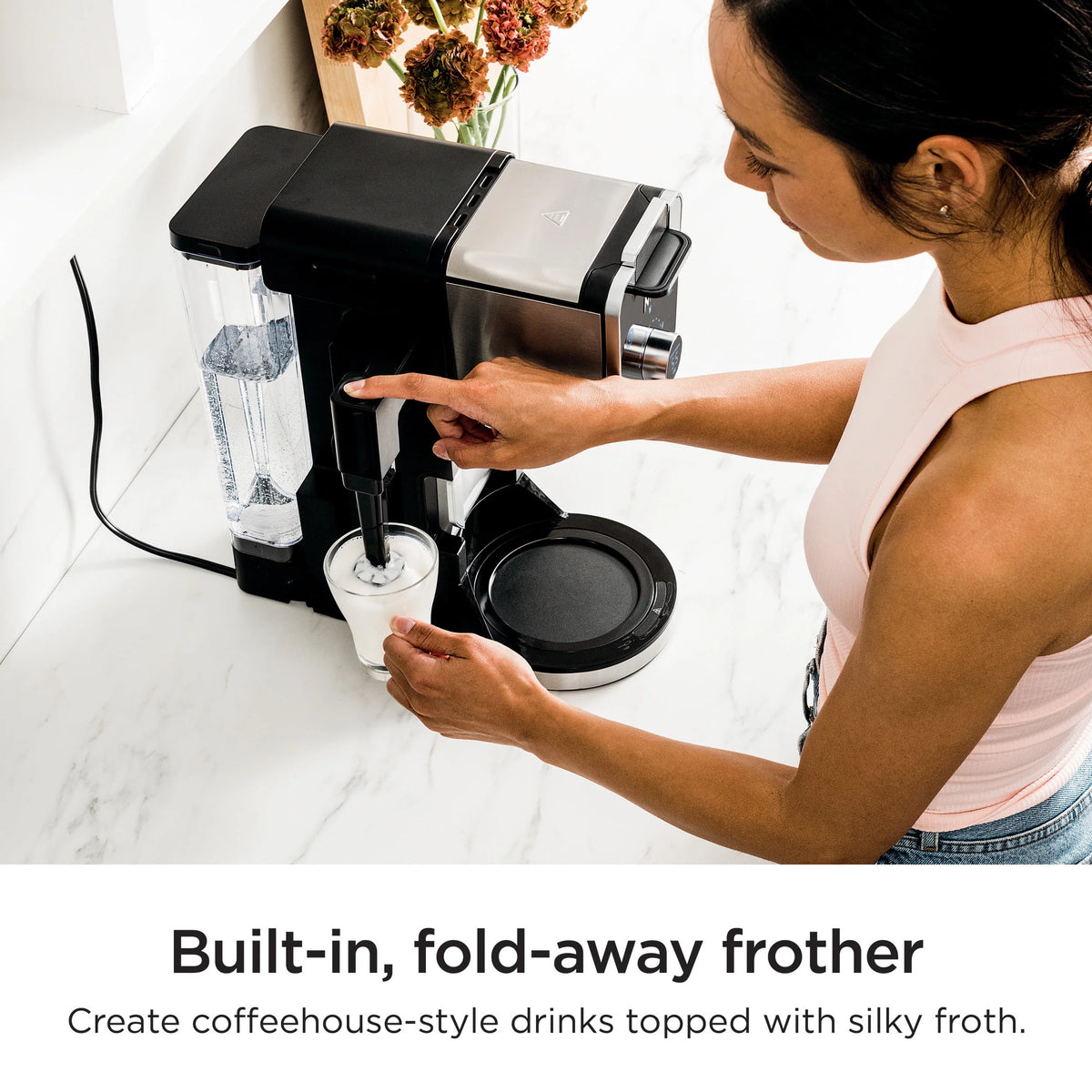 12-Cup Drip Coffee Maker with Glass Carafe R943