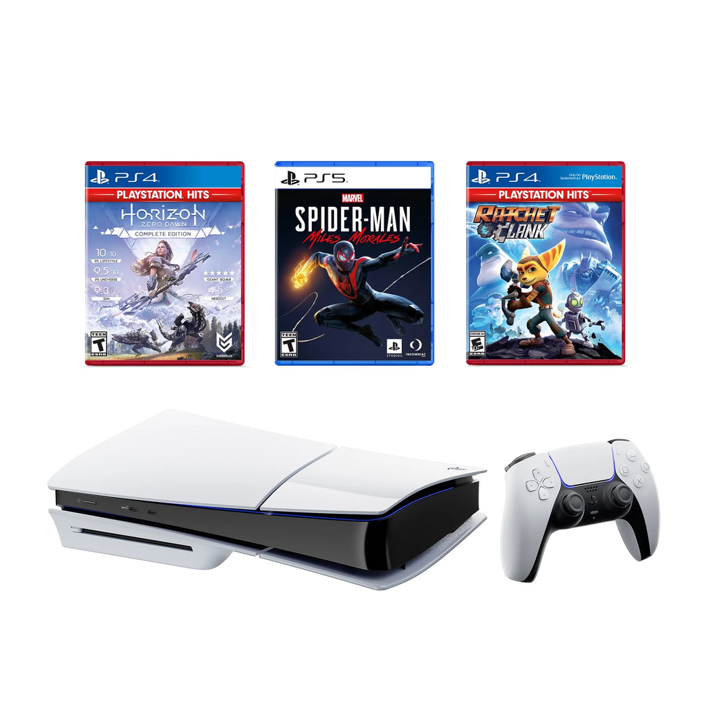 PlayStation 5 Disc Slim Console with Wireless Controller H96500