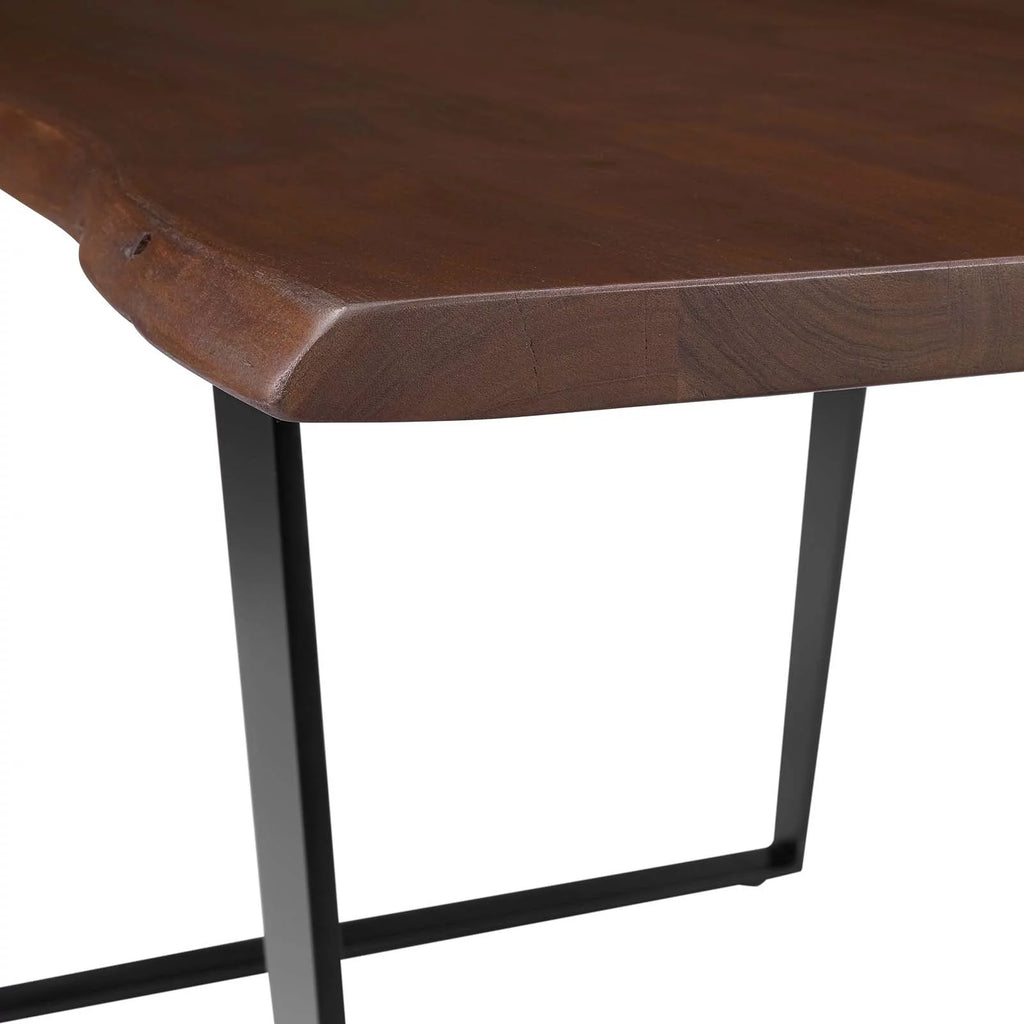 60" Live Edge Acacia Wood Dining Table M971513